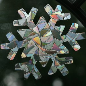 Custom Sun Catcher <strong>Giant</strong> Snow Flakes Decor <strong>Sticker</strong> - Product Image 5