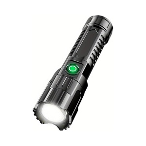 ไฟฉายโฟกัส ABS ไฟฉาย LED ขนาดเล็กสำหรับใช้งานกลางแจ้งแบบมัลติฟังก์ชั่นซูมแบบพกพาความสว่างสูงระยะ 100 เมตร - Product Image 1