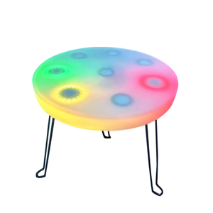 <span class=keywords><strong>Table</strong></span> d'activités moderne en plastique ronde, jeu sensoriel, <span class=keywords><strong>table</strong></span> à dessin pliable, blocs de construction, <span class=keywords><strong>table</strong></span> pour enfants pour salon et bureau à domicile - Product Image 4