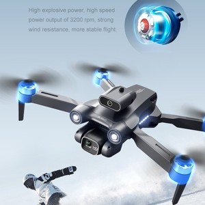 2025 Mini S1s Người Mới Bắt Đầu Nhựa Drone 480P SD Kép Máy Ảnh Quang Học Dòng Chảy Định Vị Trở Ngại Tránh Có Thể Gập Lại Quadcopter - Product Image 4