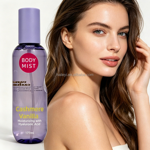 Bruma Corporal Hidratante Vanilla Cashmere con Ácido Hialurónico, Fragancia Duradera, Vegano, No Testeado en Animales, Hidrata la Piel Seca, 177ml, Uso Diario - Product Image 3