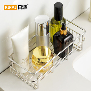 Ripai Stainless Steel Countertop <b>Storage</b> Rack 2 Tier For <b>Kitchen</b> Bathroom Tea Room Organization - Product Image 2