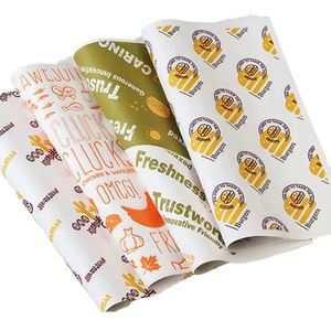 Papel Recubierto de PE, Libre de PFAS, Personalizado con Marca, Resistente a la Grasa y al Agua, Desechable, para Envolver Papas Fritas, Nachos, Hamburguesas y Arroz - Product Image 2