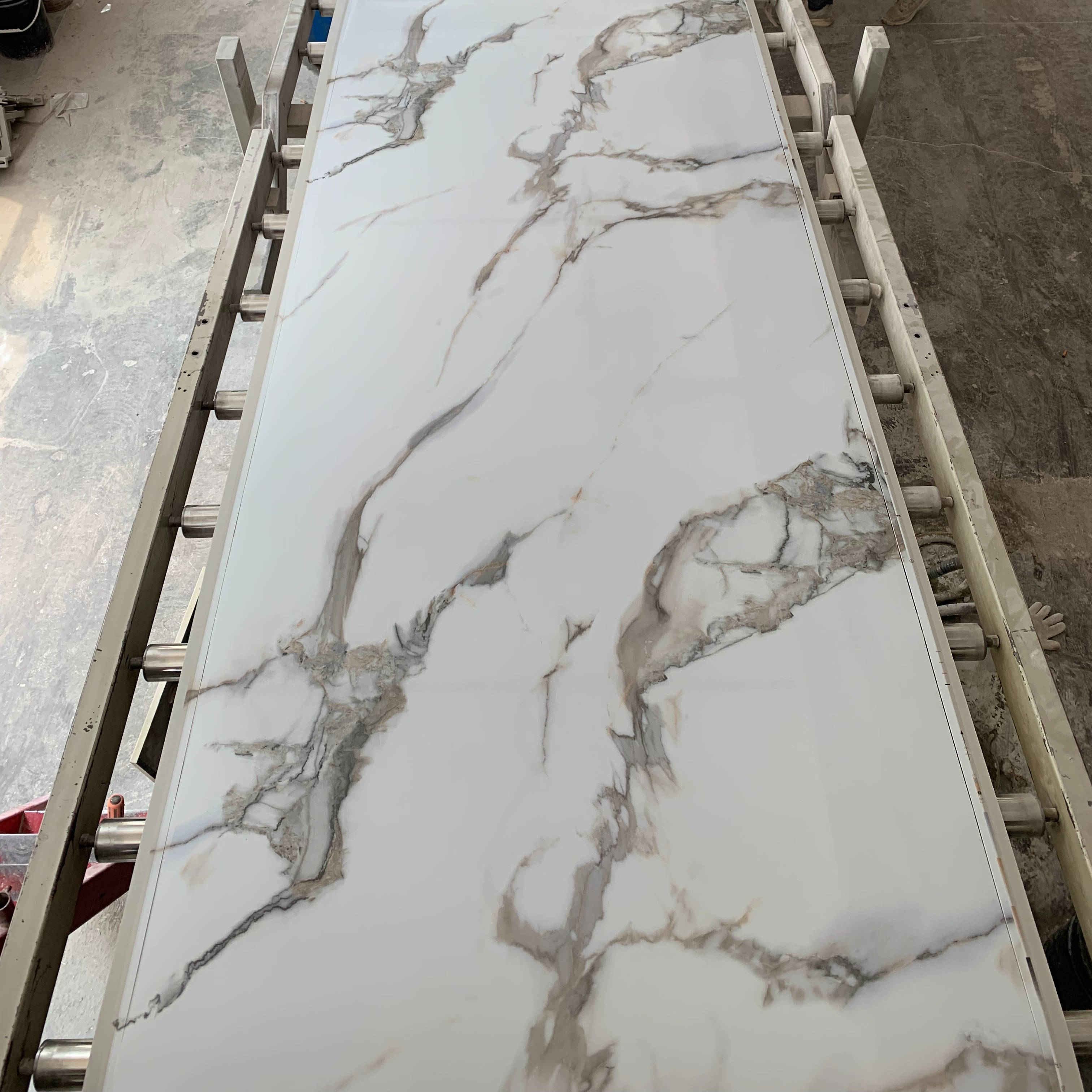 SONSILL UTO 1220*2800*3 мм декоративный для интерьера УФ-мраморный лист ПВХ мраморный лист УФ-доска для Саудовской Аравии