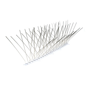 Répulsif <span class=keywords><strong>anti</strong></span>-pigeon en acier inoxydable massif de 60cm pour <span class=keywords><strong>gouttières</strong></span> de toit, surfaces plates ou incurvées - Product Image 5