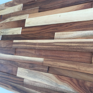 Fabricante de Paneles de Pared Acanalados 3D KASARO, Paneles de Pared Interiores de Madera Maciza, Diseño 3D Moderno para Sala de Estar, Pared Decorativa - Product Image 2