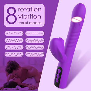 Seks oyuncakları silikon döner teleskop kızlar G Spot vajina kedi tavşan vibratör klitoral masaj - Product Image 5