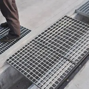 China Factory Customize supplier hot dipped Stainless steel welded metal steel grating with smooth surface