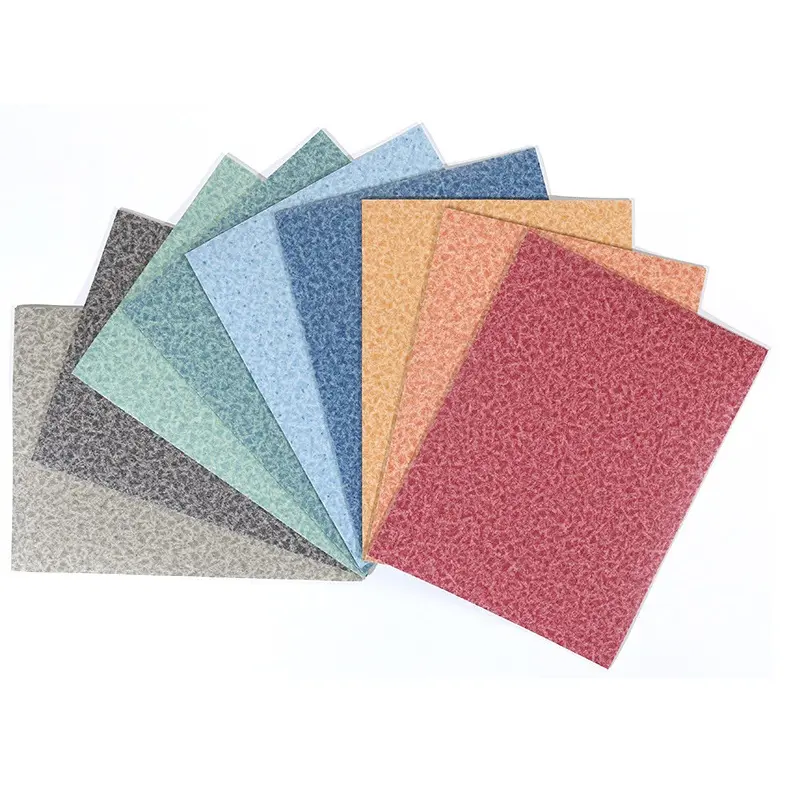 गैर पर्ची प्लास्टिक छठे वेतन आयोग पीवीसी फर्श vinyl फर्श टाइल मानक आकार के लिए कार्यालय गेराज पीवीसी टाइल्स