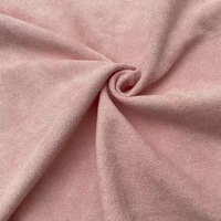 Tissu en suède extensible 100 % polyester épais, antistatique, résistant au rétrécissement, anti-taches, tricoté chaîne, occultant, pour extérieur et automobile
