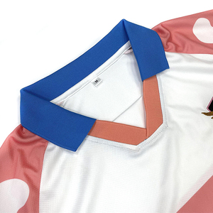Fashion Custom <b>Pink</b> <b>Football</b> Jersey Sublimation Pattern Street Classic Retro <b>Football</b> Shirt - Product Image 4