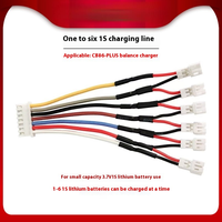 Câble de charge Ledi Model 1S en silicone durable, ligne d'équilibrage 3.7V, adaptateur chargeur CB86 Plus pour accessoires de course