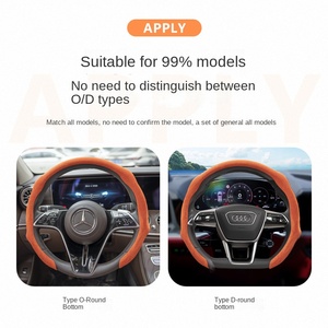 ที่หุ้มมือจับพวงมาลัยกันลื่นและดูดซับเหงื่ออเนกประสงค์ระดับไฮเอนด์ฤดูใบไม้ร่วงและฤดูหนาว - Product Image 2