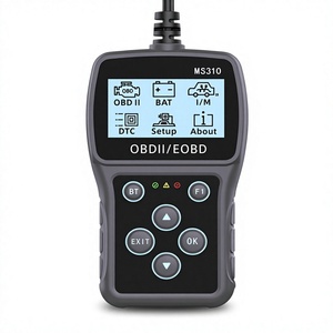 Lecteur de code de panne <span class=keywords><strong>OBD</strong></span> II/EOBD, testeur de batterie, outil de diagnostic automobile pour véhicules compatibles 5-30V MS310 <span class=keywords><strong>ELM327</strong></span> - Product Image 1