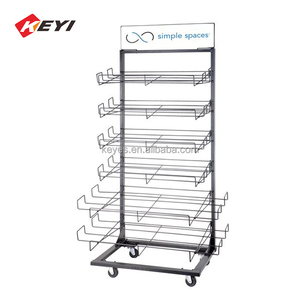 Giá Trưng Bày Thảm Kim Loại 12 Tầng Tùy Chỉnh Cho Cuộn Vải Thảm Lót Đĩa - Product Image 4