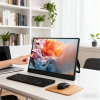 2025 Meilleure vente 14 "moniteur portable LCD Gaming et Business Series moniteur d'écran externe rétroéclairé