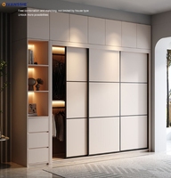 Meubles de salon modernes et simples de luxe, armoire de rangement à portes coulissantes en panneaux de bois mélaminé, vente chaude, directement de l'usine, lits