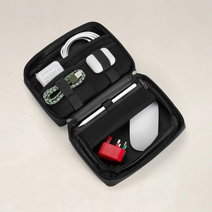 Estuche de Lujo para Banco de Energía de Gran Capacidad, Organizador Multifuncional de Cables, Auriculares y Artículos de Aseo, Bolsa de Viaje Suave - Product Image 1