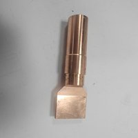 Broches de contact en cuivre plaqué argent usinées CNC pour l'électronique électrique