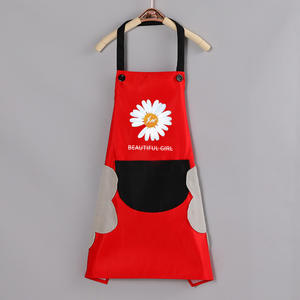 <span class=keywords><strong>Tablier</strong></span> <span class=keywords><strong>sans</strong></span> manches personnalisé avec logo pour <span class=keywords><strong>femme</strong></span>, résistant à l'huile et à l'eau, idéal pour la cuisine et le nettoyage - Product Image 3