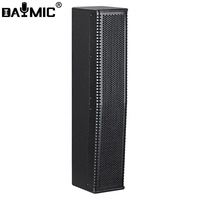 Performance extérieure professionnelle BT amplificateur réseau ligne haut-parleur système de son pa actif ensemble