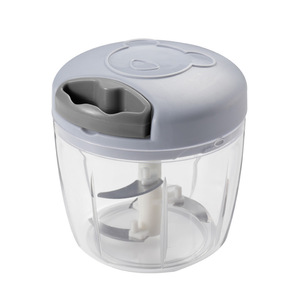 Mini hachoir à ail multifonctionnel Dispositif <span class=keywords><strong>manuel</strong></span> de ficelle tiré à la main en plastique - Product Image 1