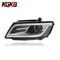 Ensemble de phares LED KGKB pour Audi Q5 8R 2008-2012 6500K, lentille de projecteur à double faisceau, nouveau style, mise à niveau, Plug & Play