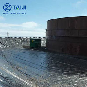 Étang à poissons en plastique noir blanc lisse imperméable <span class=keywords><strong>Lagoon</strong></span> Lake Dam Farm Liner 1.5Mm Hdpe Geomembranes taille personnalisée extérieure - Product Image 6