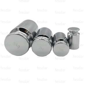 Ensemble de poids d'étalonnage 1mg --- 5KG Poids d'étalonnage en acier inoxydable Poids de <span class=keywords><strong>test</strong></span> de laboratoire de charge - Product Image 4