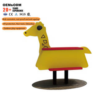 सस्ते रॉकिंग हॉर्स रॉकिंग हॉर्स रॉकिंग कार्टून पशु आउटडोर मनोरंजन उपकरण किंडरगार्टन शिशु के रॉकिंग घोड़े - Product Image 2