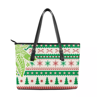 Production en petite série, design de style Noël, sacs à main personnalisés, sacs à main à motif, sacs à main grande capacité pour femmes, sacs fourre-tout