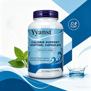 Cápsulas de Gel Suave con Soporte Calórico 800mg 60 Unidades Fórmula Vegetal Natural que Ayuda al Bienestar Metabólico para Suplemento Dietético Diario para Adultos - Product Image 4