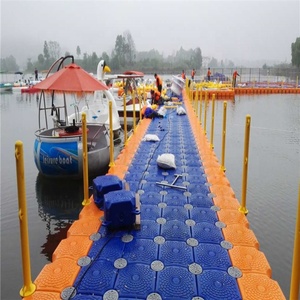 <span class=keywords><strong>De</strong></span> plástico HDPE <span class=keywords><strong>de</strong></span> pontón <span class=keywords><strong>puente</strong></span> flotante para pasarela plataformas flotantes en el agua - Product Image 5