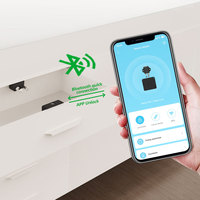 Système de verrouillage antivol IoT, bracelet de gym à commande par carte, capteur NFC, armoire dissimulée, serrure électronique intelligente RFID pour vestiaire