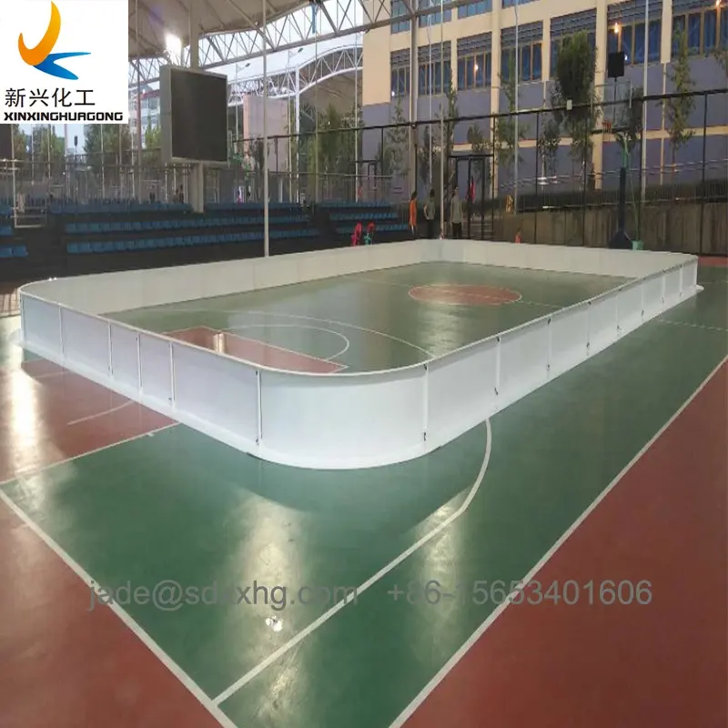 Floorball Rinks; Floorball Rink dengan Dimensi 40M X 20M Ice Rink Floorball Board