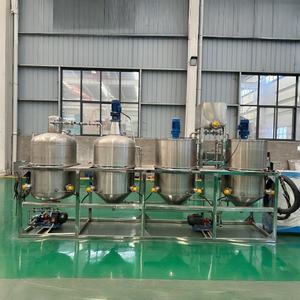 Equipo de refinación de 5T/D, línea de producción de aceite de cacahuete, línea de producción de aceite de cacahuete totalmente automática - Product Image 5