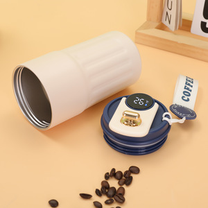Smart Coffee Mug 316 Stainless Steel Temperature Display Portable Insulated Double Wall Gift For Men Women Students Couples - Product Image 4