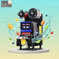 Machine de scellage automatique pour films en papier et plastique, rouleaux de film plastique PP PET, machine de scellage automatique pour gobelets