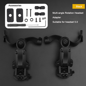 JinTeng2023卸売屋外戦術シナリオヘッドフォン5.0ヘルメットアクセサリーヘッドセットアダプターヘルメットレールフィットOPSコアウェンディ - Product Image 6