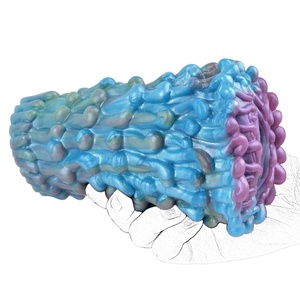 Copa de Masturbación Masculina GEEBA Anemone, Estimulador de Pene de Silicona Suave, Vagina Realista, Masajeador de Próstata, Juguete Sexual para Adultos - Product Image 5