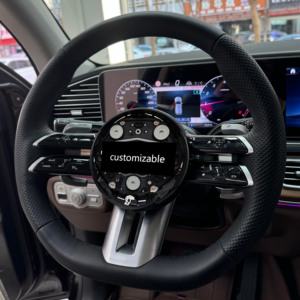 <span class=keywords><strong>Volante</strong></span> Personalizado para Mercedes Benz <span class=keywords><strong>AMG</strong></span> W204 W205 W212 W213 W222 W463 Clase A C E G S GLC GLE GLS GLA CLA - Product Image 4