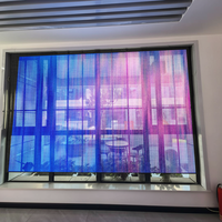 Vente en gros à prix réduit Personnaliser le mur vidéo Led transparent haute luminosité Marketing Affichage numérique