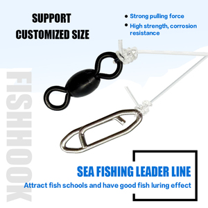 BST Montage <span class=keywords><strong>de</strong></span> pêche en mer Hi-Lo pour Striper, Bass, Fluke, Porgy, Snapper, Croaker, avec hameçons attachés et matériel <span class=keywords><strong>de</strong></span> montage - Product Image 5