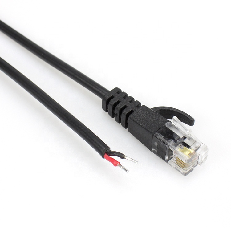 RJ11 ADSL модемный кабель 4p2c кабель телефонный удлинитель литьевой соединитель