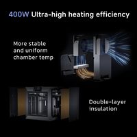 Imprimante 3D QIDI PLUS 4 de grande taille pour petites entreprises et ingénierie, chauffage rapide de la chambre à 400W jusqu'à 65°C, imprimante 3D pour petites entreprises