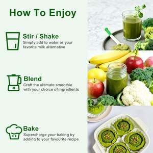 Superalimento en Polvo 100% Natural a Base de Hierbas, Marca Blanca, Probióticos y Enzimas Verdes para Adultos y Mujeres Embarazadas - Product Image 6