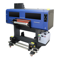Machine d'impression d'étiquettes et d'autocollants pour gobelets UV format A3 Imprimante DTF à jet d'encre numérique Nouveau cuir Flex haute productivité