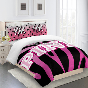 Thuis Textiel Dekbed Beddengoed Sets Custom Gedrukt <span class=keywords><strong>3d</strong></span> Cartoon Liefde Roze Sexy Vrouw Luxe Beddengoed Voor De Slaapkamer - Product Image 2