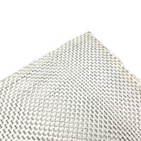 Usine personnalisée résistant au feu E-verre fibre de verre tissé itinérant fibre de verre Moven tissu rouleau haute silice tapis itinérant pour bateau