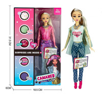 Nouvelle arrivée 11 pouces Magic Hair Color-changing Fashion Baby Doll Surprise Doll pour les enfants